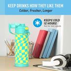 THERMOS FUNTAINER 16 Ounce Stainless Steel Vacuum Insulated Bottle - Image 5