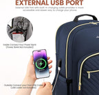 LOVEVOOK Laptop Backpack for Women 15.6 inch, Cute Womens Travel Backpack Purse - Image 6