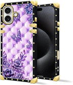 for iPhone 17 Case Luxury Golden Decoration - Image 2