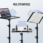 CAHAYA Projector Tripod Stand Adjustable: Height 29 to 65in Projector - Image 6