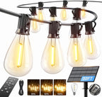 50FT Solar String Lights Outdoor Waterproof, 18+1 LED Solar Powered Lights by Unknown