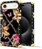for iPhone 17 Air Case Luxury Golden Decoration - Image 2