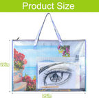 BUSOHA Art Portfolio Bag with Handle and Zipper - Image 4