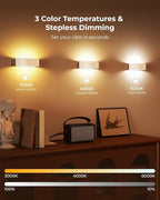 Motion Sensor Wall Light, 5000mAh Rechargeable Battery Operated Wall Sconces - Image 6