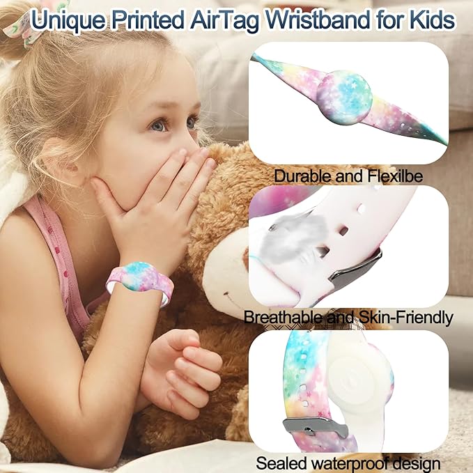 4 Pack Waterproof AirTag Bracelet - Image 6