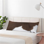 Decorative Home Body Pillow Covers Brown Cowhide, Body Pillow Cushion Cases Cow by Unknown