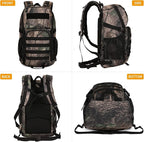 HUNTVP Tactical Backpack Military MOLLE Backpack Hunting Rucksack Gear Assault - Image 2