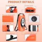 FELICON Solar/Battery Powered Multi-Functional Backpack - Image 9