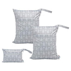 ALVABABY 3pcs Baby Cloth Diaper Wet/Dry Bags|Waterproof Reusable by ALVABABY