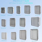 Junction Box, Outdoor Electrical Boxes Waterproof IP67 ABS Plastic Project Box - Image 5