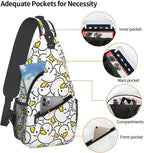Cute Duck Sling Bag For Women Men Fashion Duck Backpack Crossbody Shoulder Bag - Image 4
