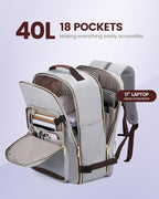 LOVEVOOK Travel Backpack for Women & Men 40L, Airline Approved Carry On - Image 3