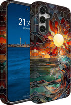 Compatible for Samsung Galaxy A17 5G Case, Dual Layer Heavy Duty 2 in 1 by BSMOSPER