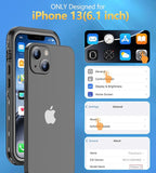 Design for iPhone 13 Case Waterproof, Full Body Underwater Dustproof Shockproof - Image 2