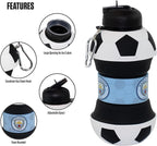 Maccabi ART Manchester City Clip-On Collapsible 1 Liter, 34 oz. size BPA-Free - Image 3