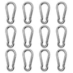 304 Stainless Steel Carabiners -1.57 inch Heavy Duty, Durable & Rust-Free Clips by Outmate