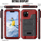 Mitywah Waterproof Case for iPhone 13, Heavy Duty Military Grade Drop - Image 6