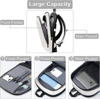 hk Business Backpack for Men 17 Inch, Slim & Expandable Waterproof Travel - Image 4