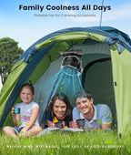 Camping Misting Fan - 24000mAh Portable Battery Powered Fans - Image 8