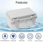 Junction Box, ABS Plastic IP65 Waterproof Dustproof Universal Electrical - Image 4