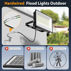 Onforu 150W LED Flood Light Outdoor, 15000LM Security Lights, IP66 Waterproof - Image 2