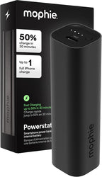 Mophie Powerstation Fast 5, 000mAh Power Bank |Portable | 20W, Single-Device by mophie