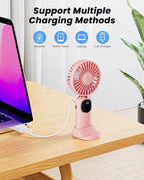 coldSky Portable Handheld Fan, 4000mAh Battery Operated - Image 9