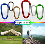 30PCS Aluminum Carabiner Clips - Image 4
