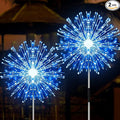 JJGoo Solar Firework Lights, 2 Pack 150 LEDs 2 Lighting Modes Solar Lights by JJGoo
