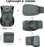 Nerlion Lightweight Foldable 35L Hiking Backpack Travel Backpack - Image 4