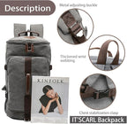 IT'SCARL Mens backpack, Large backpack - Image 5