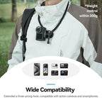 TELESIN Neck Mount SE 2.0 with Air Cushion, Adjustable Chest Strap and Neck - Image 7