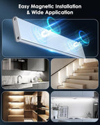 VerRon 14in Under Cabinet Lighting, 3200mAh Rechargeable Battery Powered Closet - Image 6