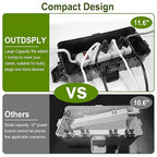 Outdoor Electrical Box Waterproof, OUTDSPLY Medium Outdoor Electrical Boxw/ 6 - Image 3