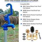 850 Sb Parts Kit Yard Water Hydrant Repair Rebuild Kit & 8842 Plunger Fit - Image 2