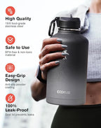 Half Gallon Insulated Water Bottle - Image 3