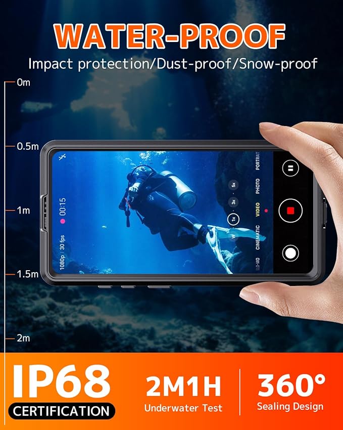 NINKI for Samsung Galaxy S26 Ultra Case Waterproof Magnetic - Image 2