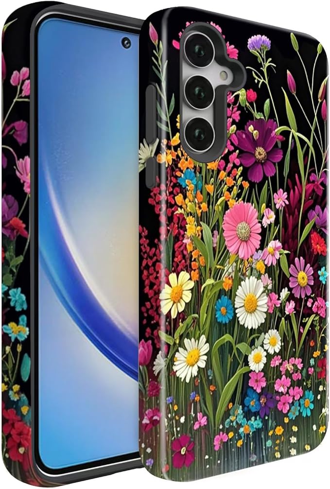Compatible for Samsung Galaxy S26 Plus 5G Case, Dual Layer Heavy Duty 2 in 1 by BSMOSPER