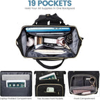 LOVEVOOK Laptop Backpack for Women 14 Inch, Teacher Nurse Work Bag Anti-Theft - Image 3