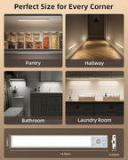 EZVALO 134 LED Under Cabinet Lights, 4000mAh Rechargeable Motion Sensor Light - Image 8