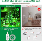 HXWEIYE Rechargeable Fairy Lights - Image 2
