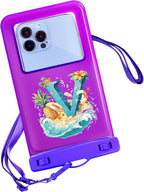 Personalized Initial Waterproof Phone Pouch Case by Unknown