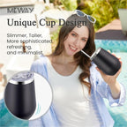 MEWAY 12oz/12 Pack Wine Tumbler Glasses - Image 4