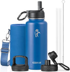 Coolflask Water Bottle 32 oz Insulated by Coolflask