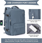 WONHOX Large Travel Backpack Carry on Flight Approved Laptop Work Business - Image 3