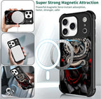 for iPhone 17 Pro Case, for MagSafe Graphic Design for Girl Boy Soft Silicone - Image 2