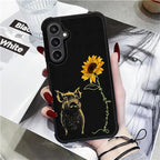 for Samsung Galaxy S23 FE Case, Pig Sunflower Yellow Sunshine Pattern Graphic - Image 6