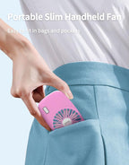 Aluan Handheld Mini Fan Powerful Small Personal Portable Speed Adjustable USB - Image 7
