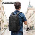 Waterproof Laptop Backpack for Men & Women, Flight Approved Anti-Theft Daypack - Image 2