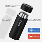 【Upgraded】Exllena Small Insulated Water Bottle 8 oz/250ml– Mini Insulated Water - Image 3